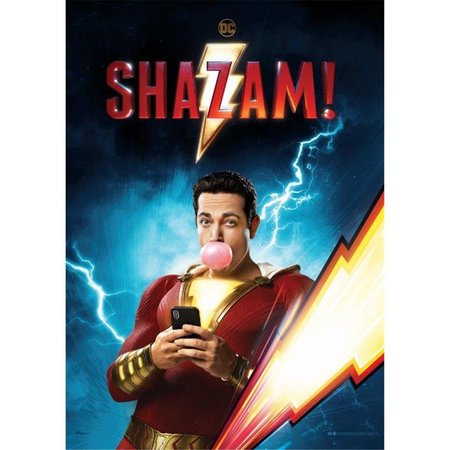 TREND SETTERS Shazam Electric Hero MightyPrint Wall Art MP17240519